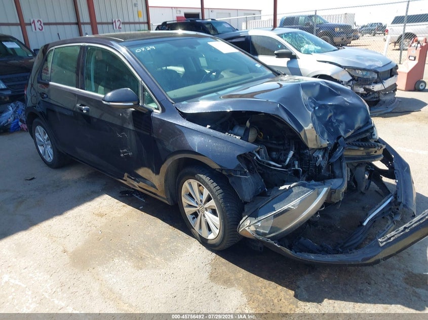 2018 VOLKSWAGEN GOLF TSI S/TSI SE | 3VWG17AU9JM263086 | UPCARS