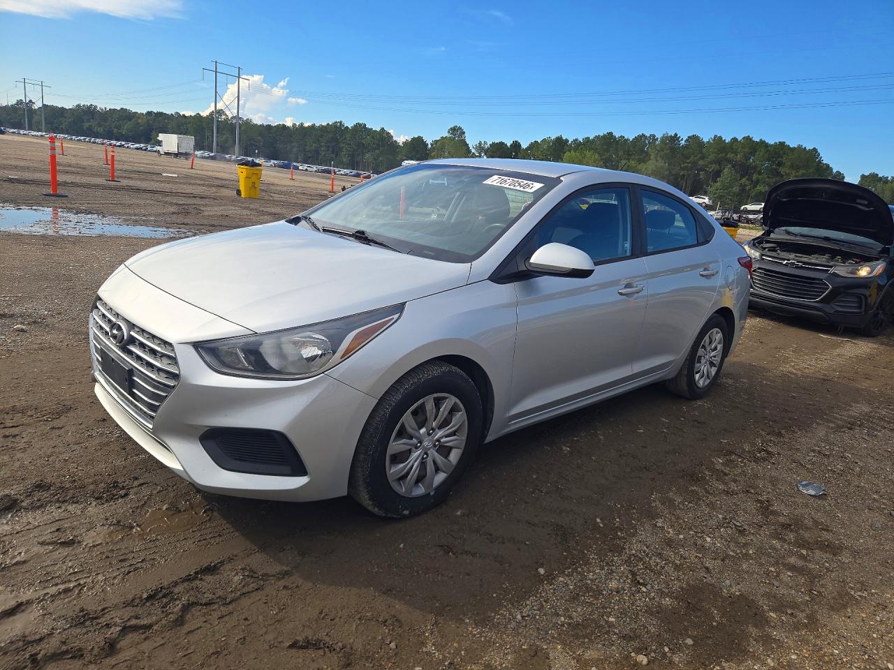 2019 HYUNDAI ACCENT SE | 3KPC24A39KE039493 | UPCARS