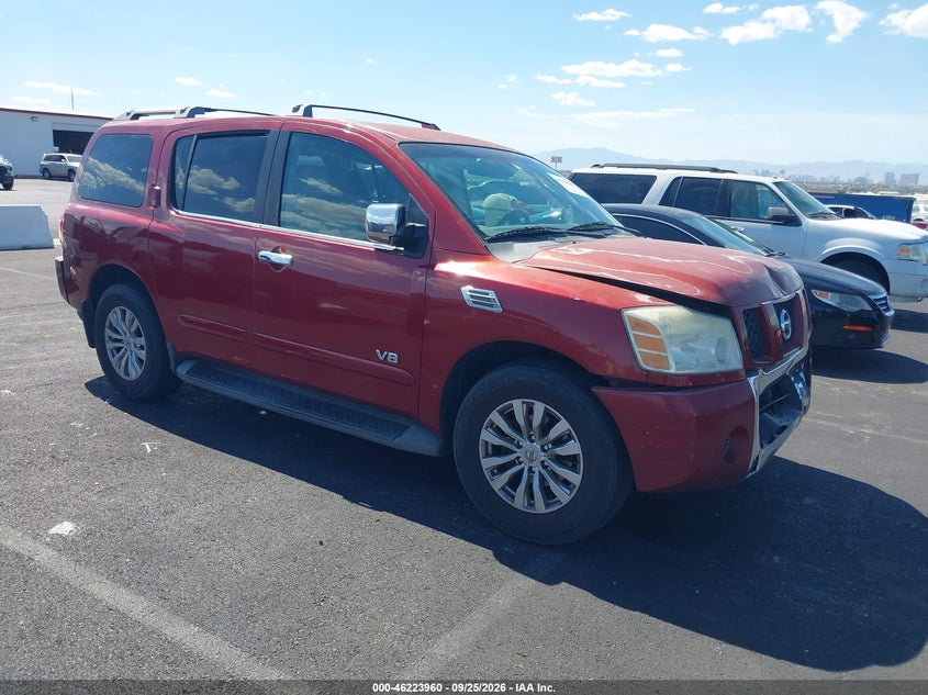 2006 NISSAN ARMADA SE | 5N1AA08A86N708129 | UPCARS