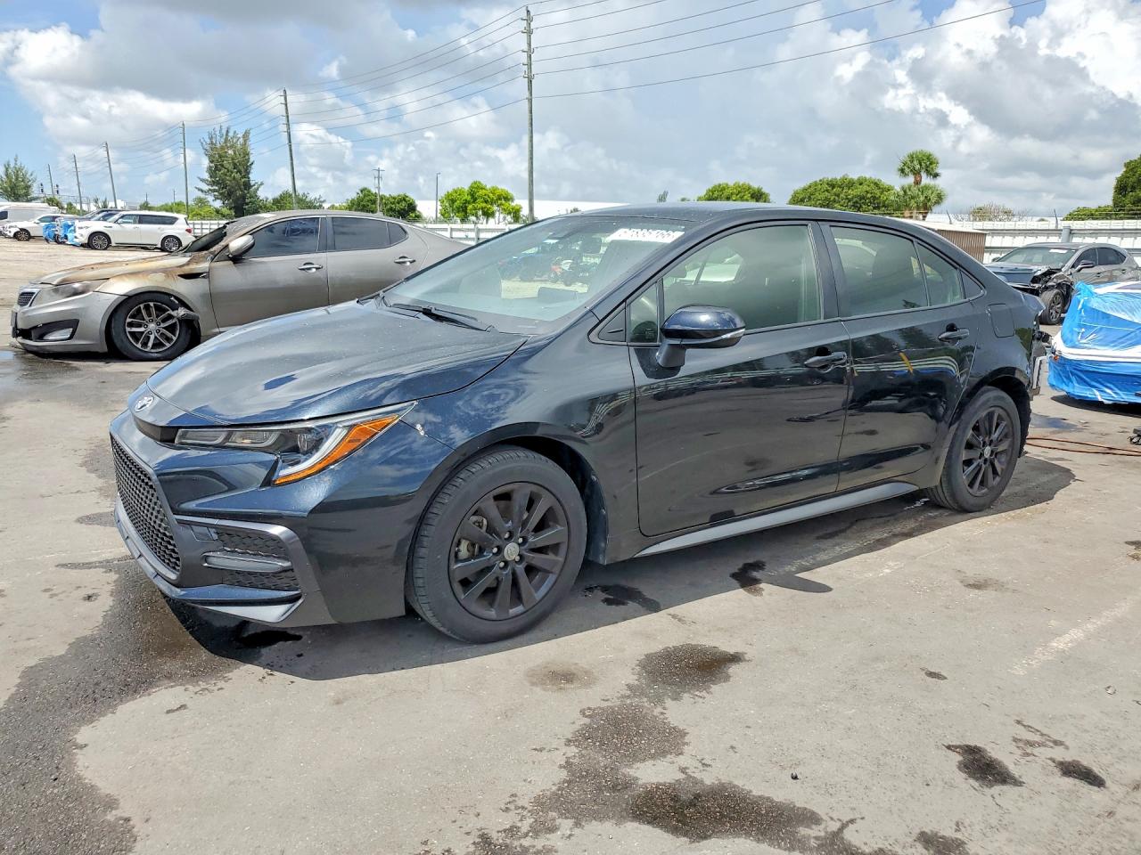 2021 TOYOTA COROLLA SE | JTDS4MCE1MJ076614 | UPCARS