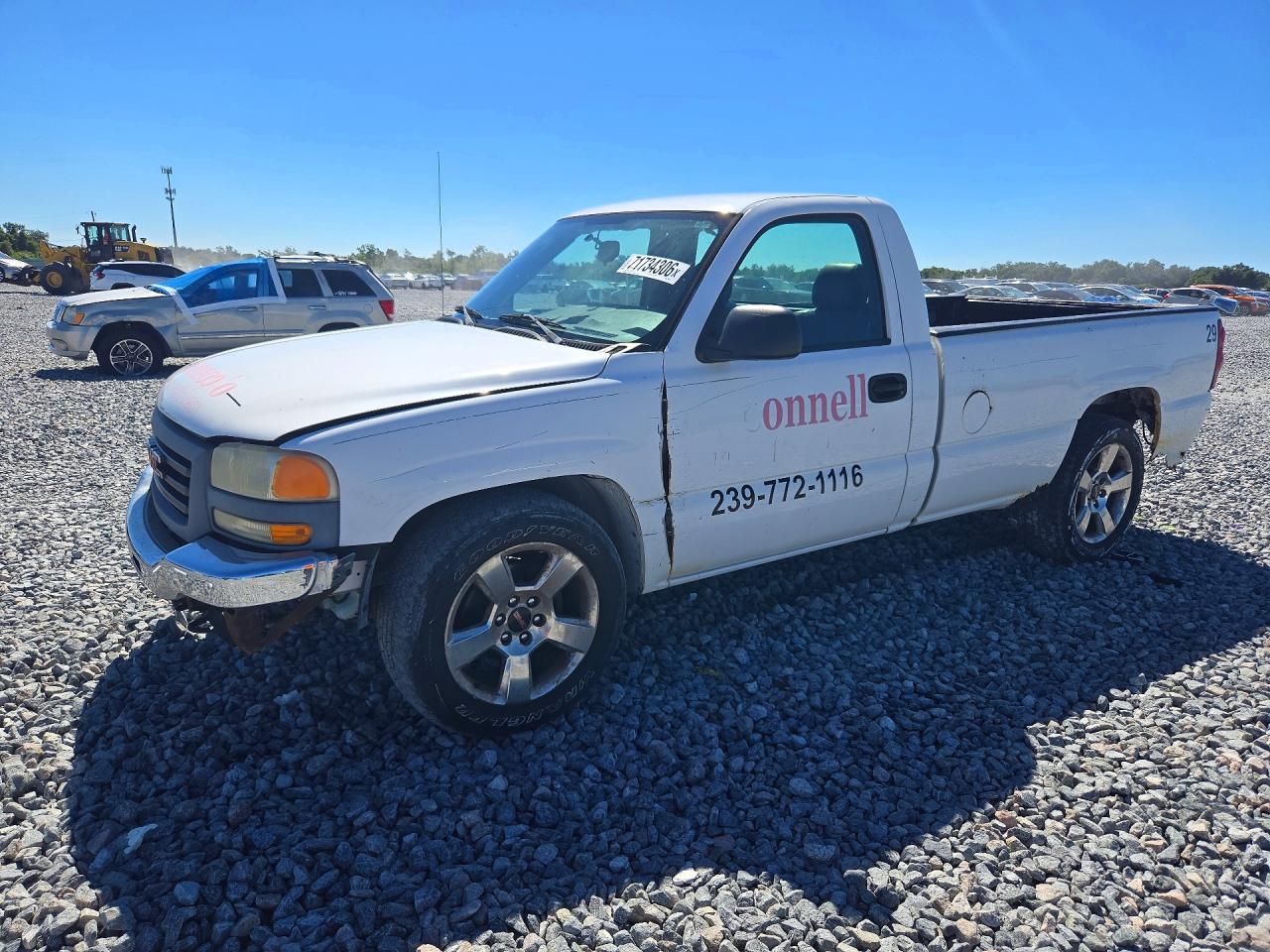 2006 GMC SIERRA C1500 | 3GTEC14V06G195787 | UPCARS