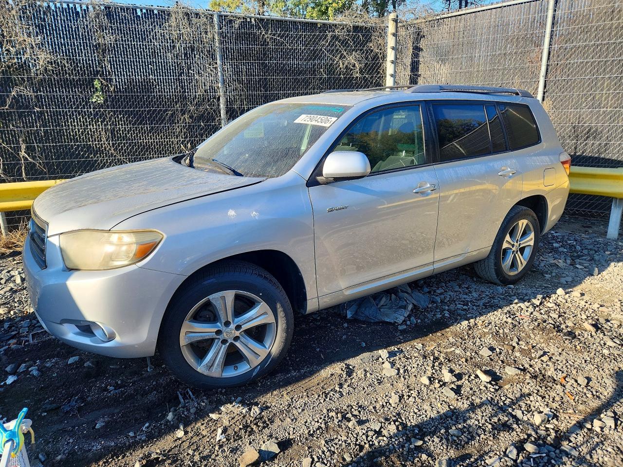 2008 TOYOTA HIGHLANDER SPORT | JTEDS43A882053838 | UPCARS