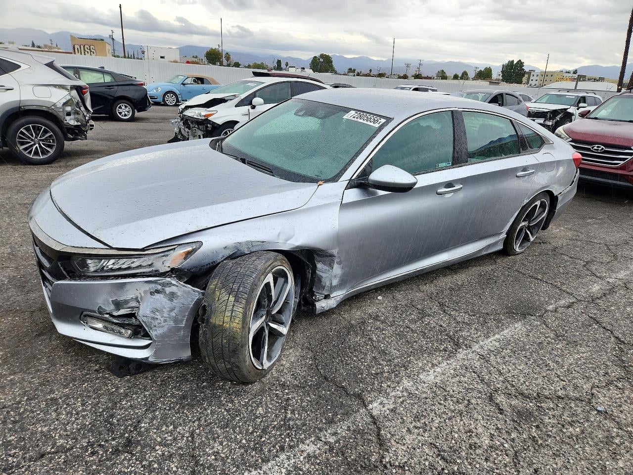 2019 HONDA ACCORD SPORT | 1HGCV1F32KA027270 | UPCARS