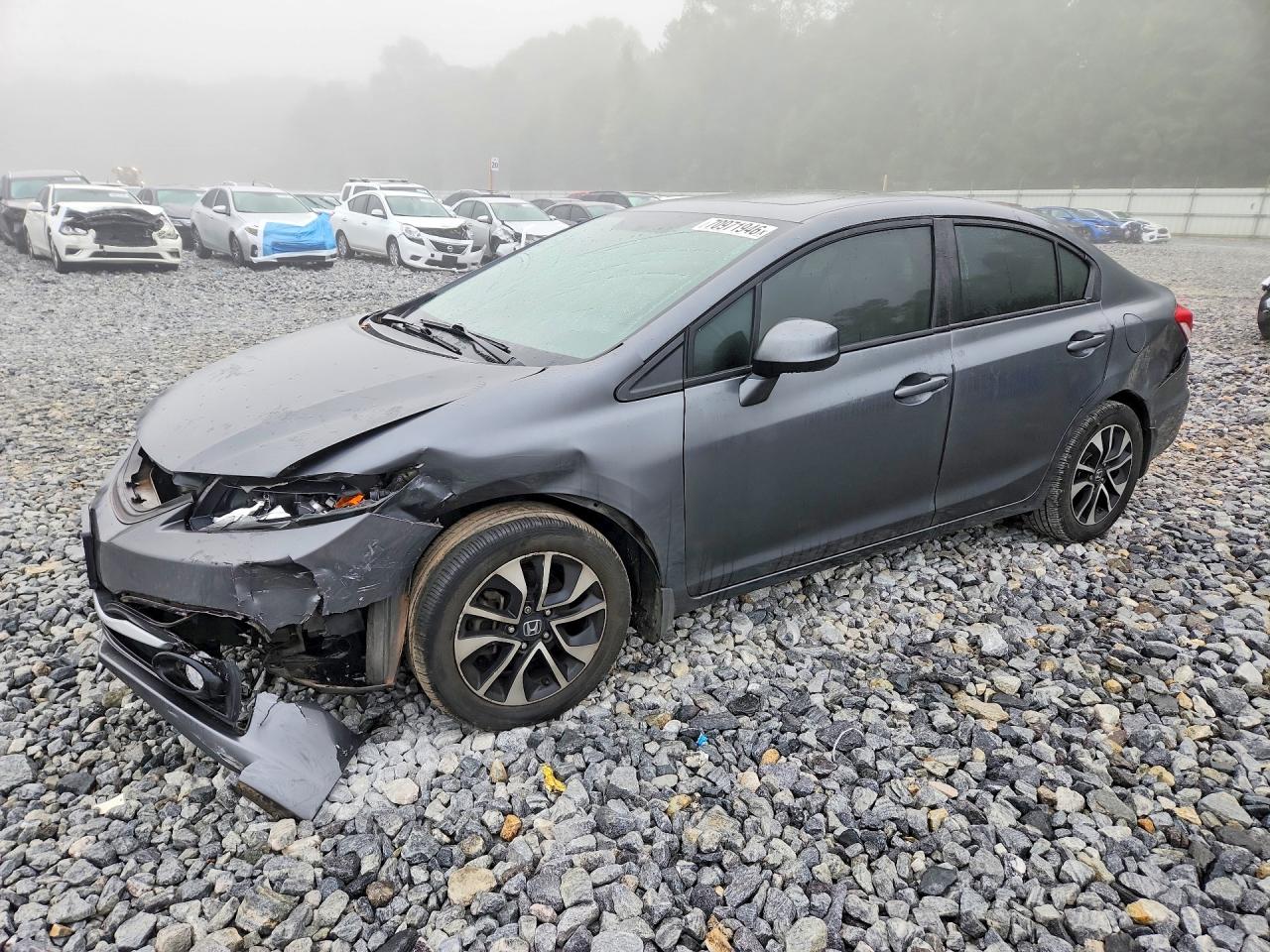 2013 HONDA CIVIC EXL | 19XFB2F99DE282691 | UPCARS