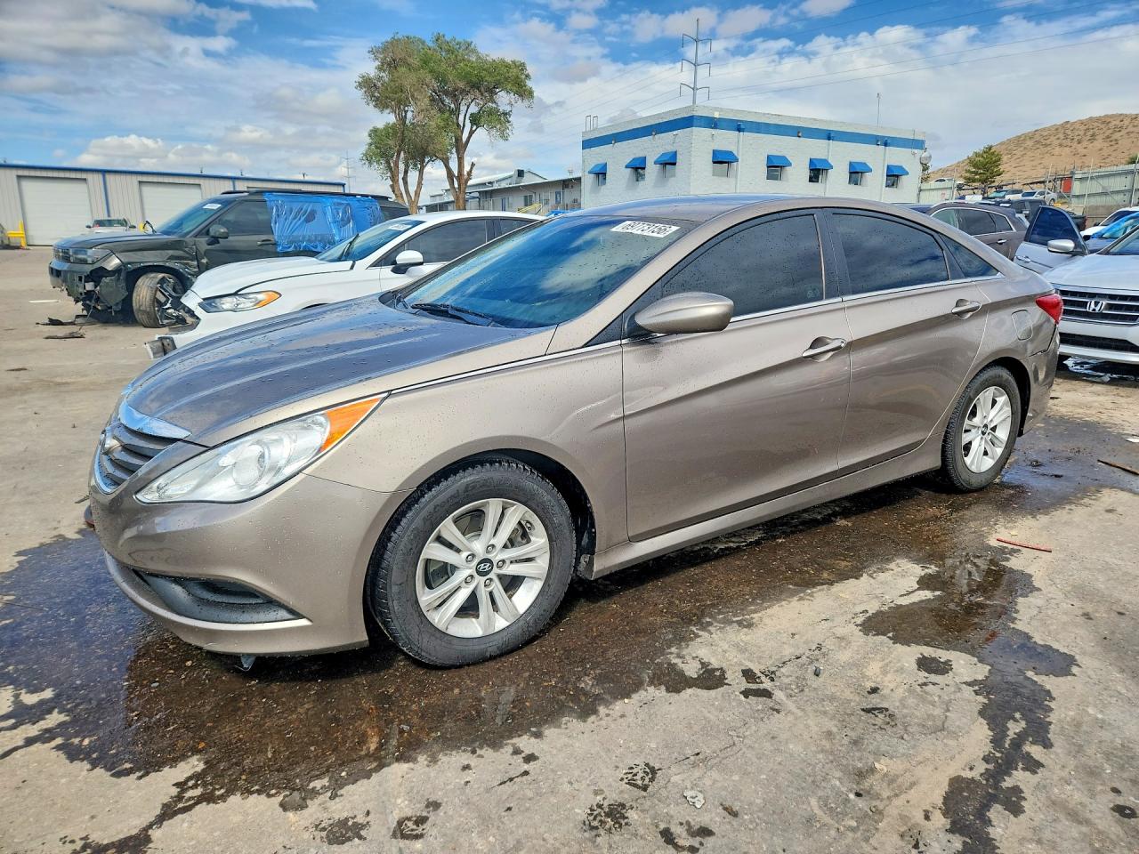 2014 HYUNDAI SONATA GLS | 5NPEB4AC5EH879666 | UPCARS