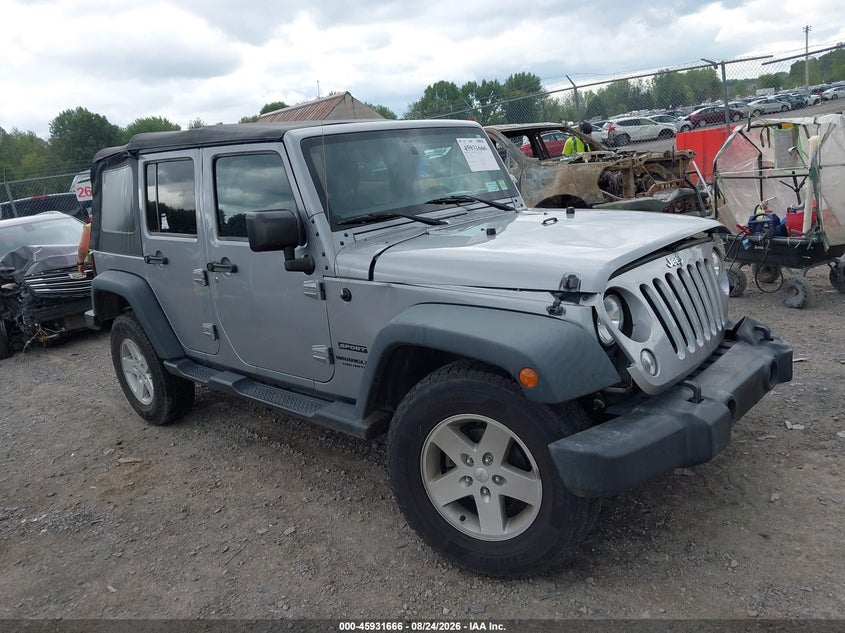2017 JEEP WRANGLER UNLIMITED SPORT 4X4 | 1C4HJWDG8HL576682 | UPCARS