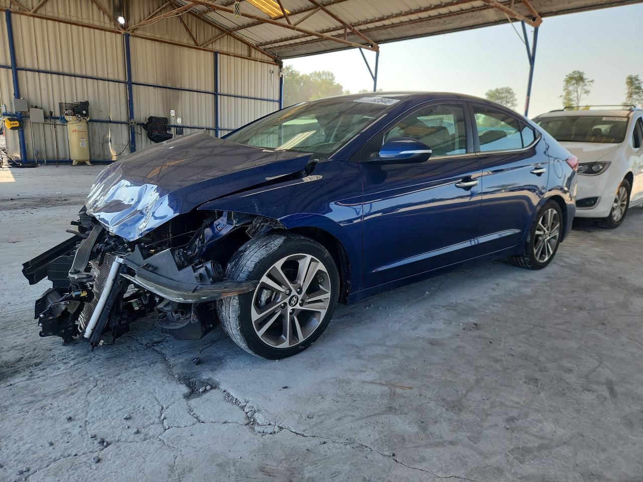 2017 HYUNDAI ELANTRA LIMITED | 5NPD84LF4HH019392 | UPCARS