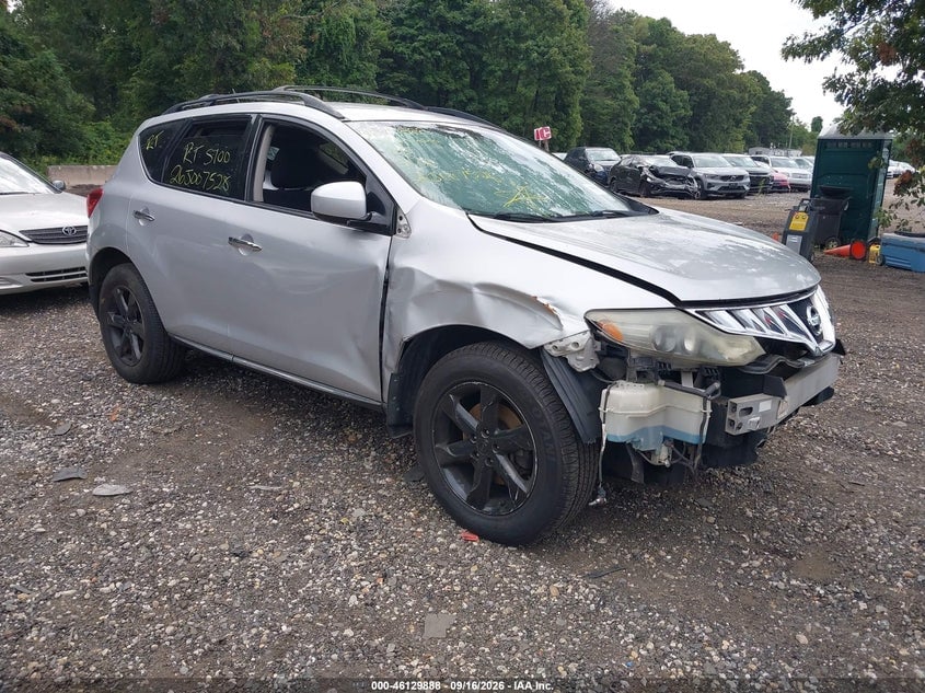 2009 NISSAN MURANO SL | JN8AZ18W99W105725 | UPCARS