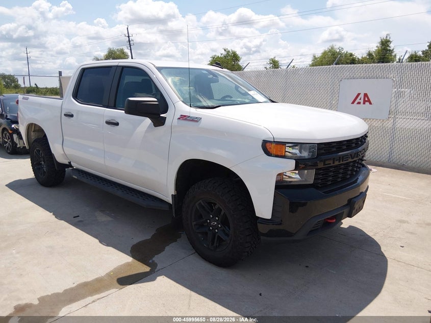 2021 CHEVROLET SILVERADO 1500 4WD  SHORT BED CUSTOM TRAIL BOSS | 3GCPYCEF7MG129067 | UPCARS