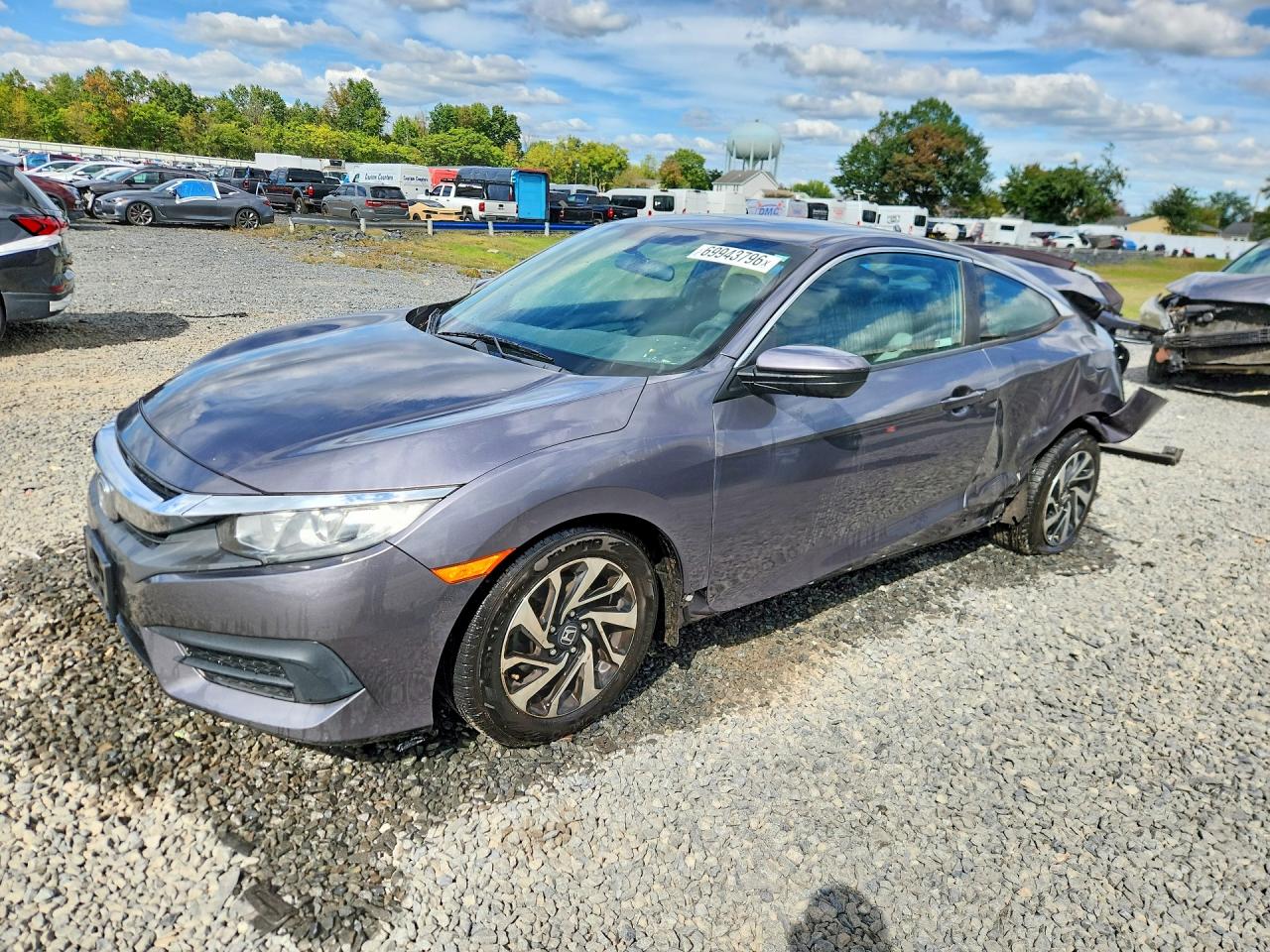 2018 HONDA CIVIC LX | 2HGFC4B09JH308515 | UPCARS