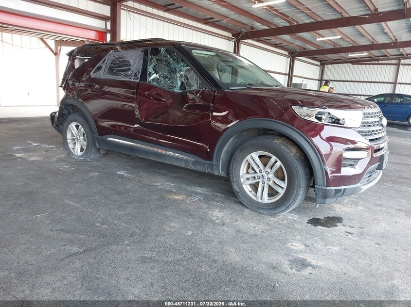 2022 FORD EXPLORER XLT | 1FMSK7DH5NGA72236 | UPCARS