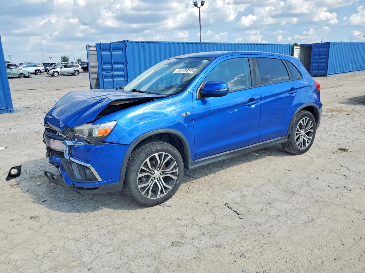 2018 MITSUBISHI OUTLANDER ES | JA4AR3AW2JZ033331 | UPCARS
