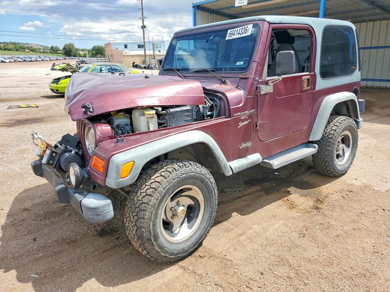 2001 JEEP WRANGLER SPORT | 1J4FA49S71P303301 | UPCARS