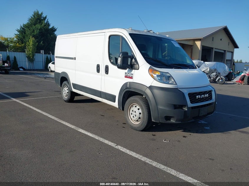 2019 RAM PROMASTER 1500 LOW ROOF 136 WB | 3C6TRVAG5KE538156 | UPCARS