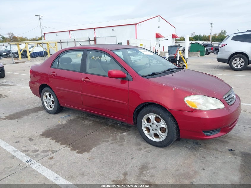 2004 TOYOTA COROLLA LE | 1NXBR38E74Z246005 | UPCARS