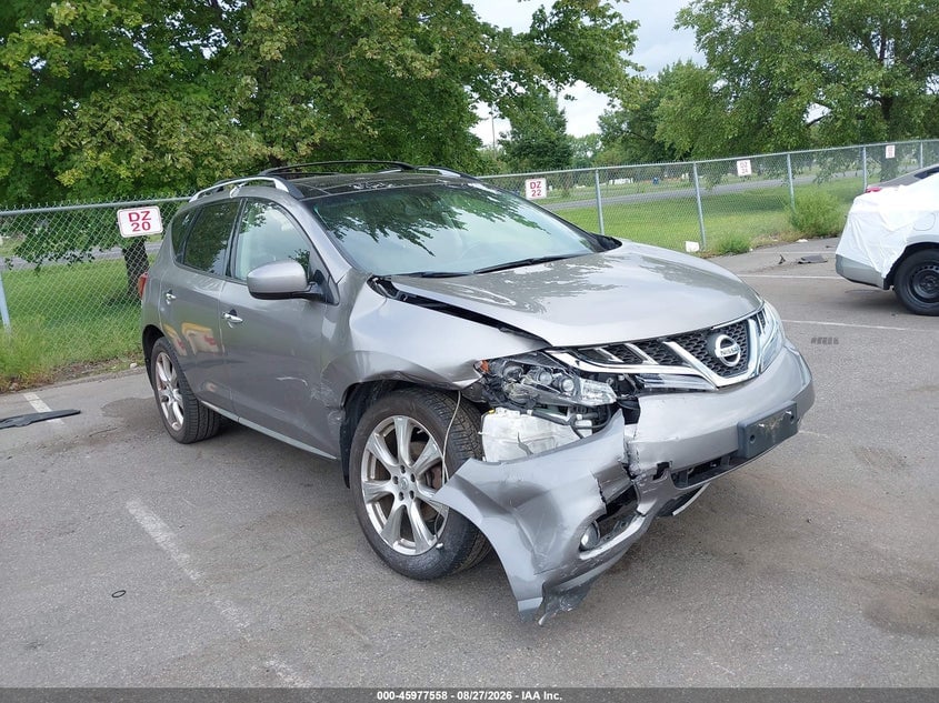 2012 NISSAN MURANO LE | JN8AZ1MW0CW209355 | UPCARS