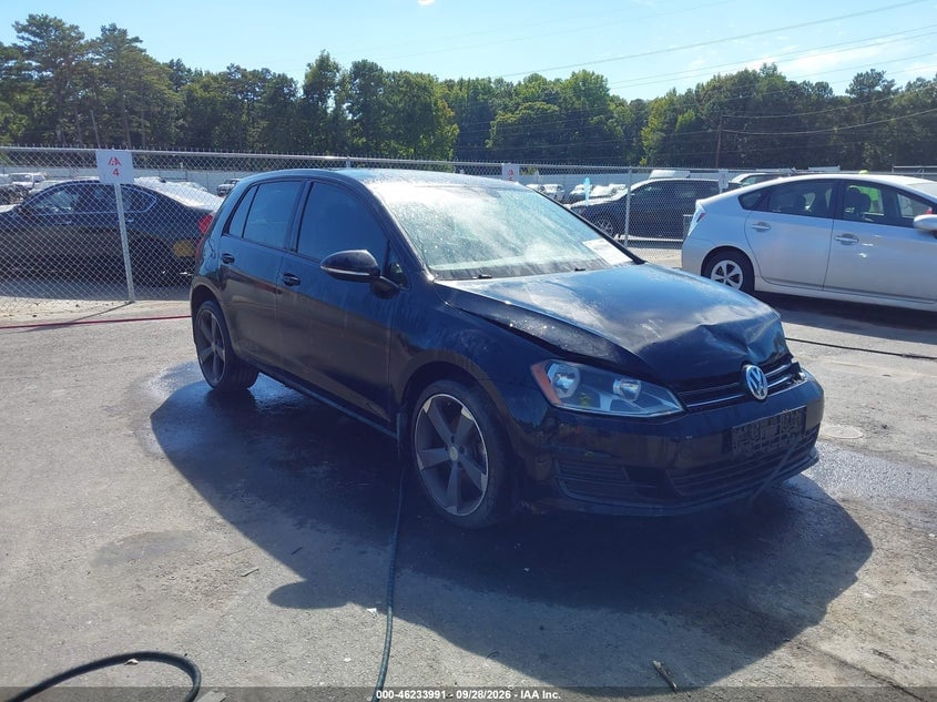 2016 VOLKSWAGEN GOLF TSI S 4-DOOR | 3VW117AU9GM051139 | UPCARS