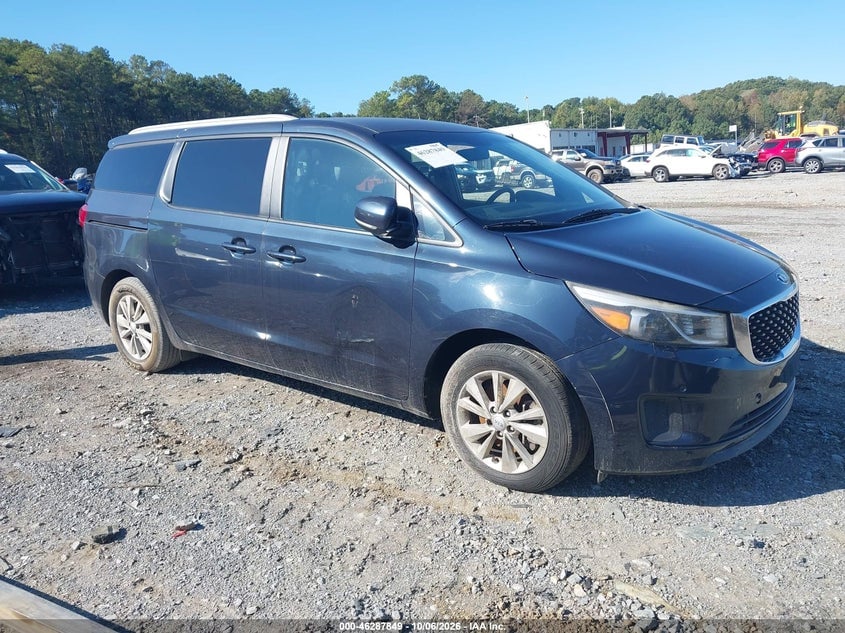 2017 KIA SEDONA LX | KNDMB5C11H6265628 | UPCARS