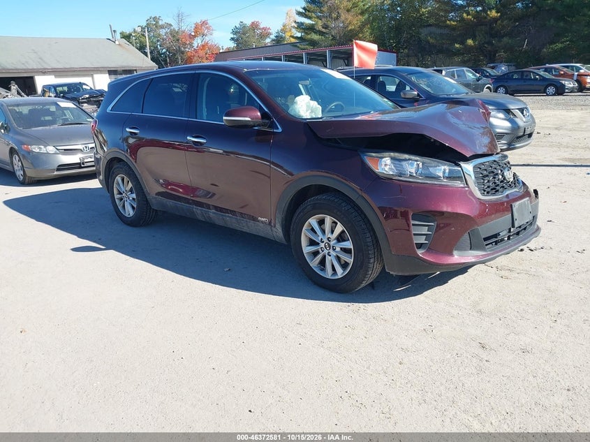 2019 KIA SORENTO 2.4L LX | 5XYPGDA32KG561131 | UPCARS