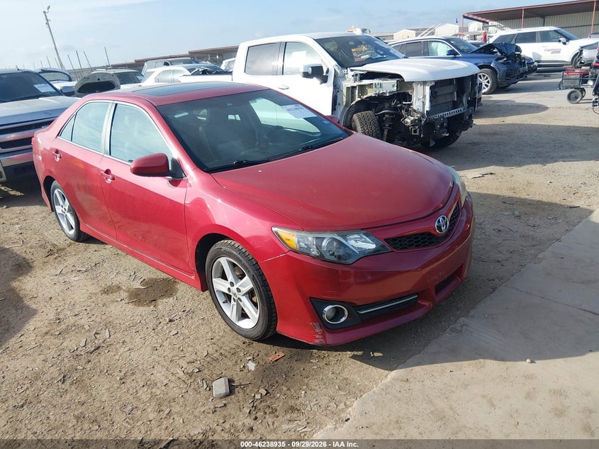 2012 TOYOTA CAMRY SE | 4T1BF1FKXCU593901 | UPCARS