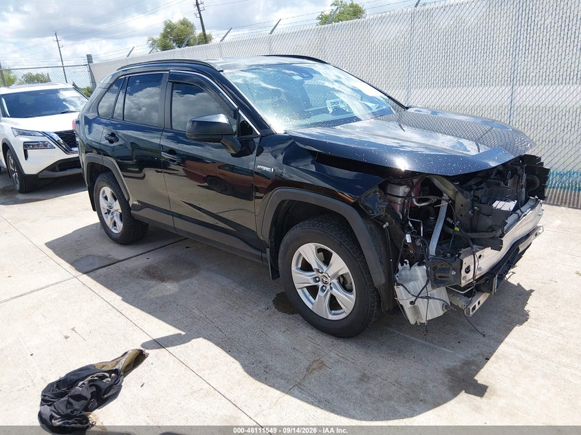2021 TOYOTA RAV4 HYBRID LE | JTML6RFV0MD018208 | UPCARS