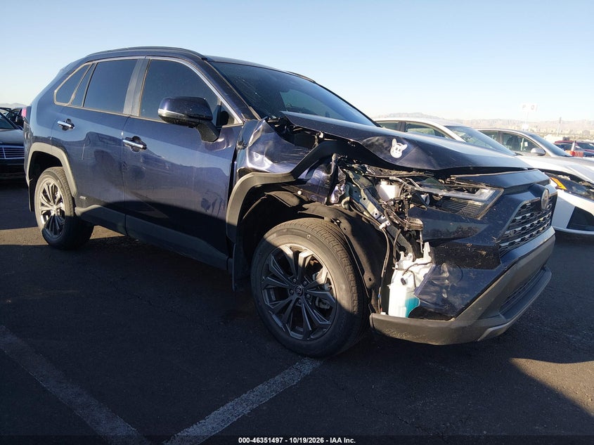 2022 TOYOTA RAV4 HYBRID LIMITED | 4T3D6RFV0NU085318 | UPCARS