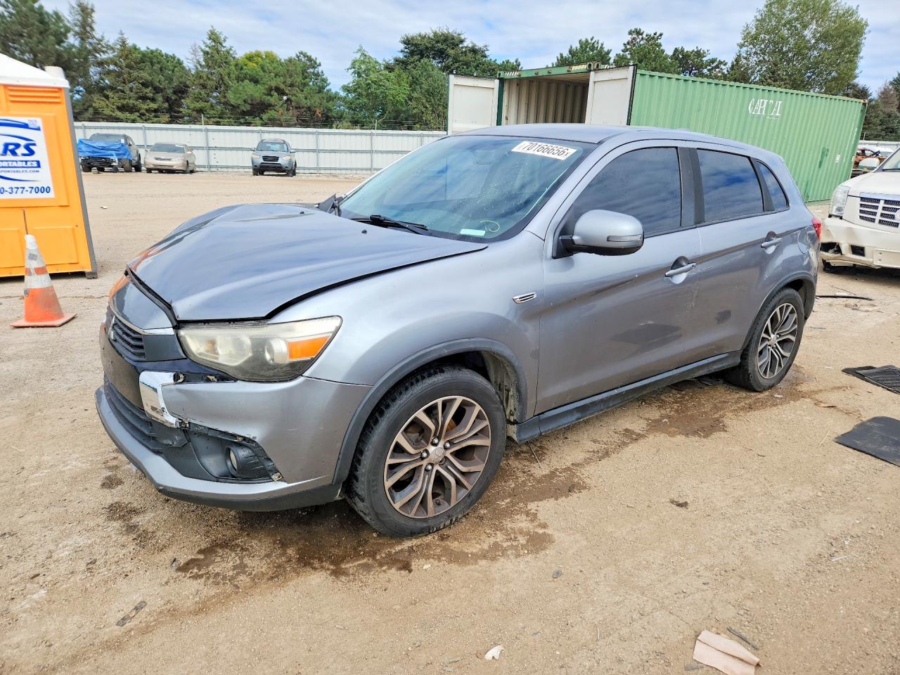 2017 MITSUBISHI OUTLANDER ES | JA4AR3AU2HZ012844 | UPCARS