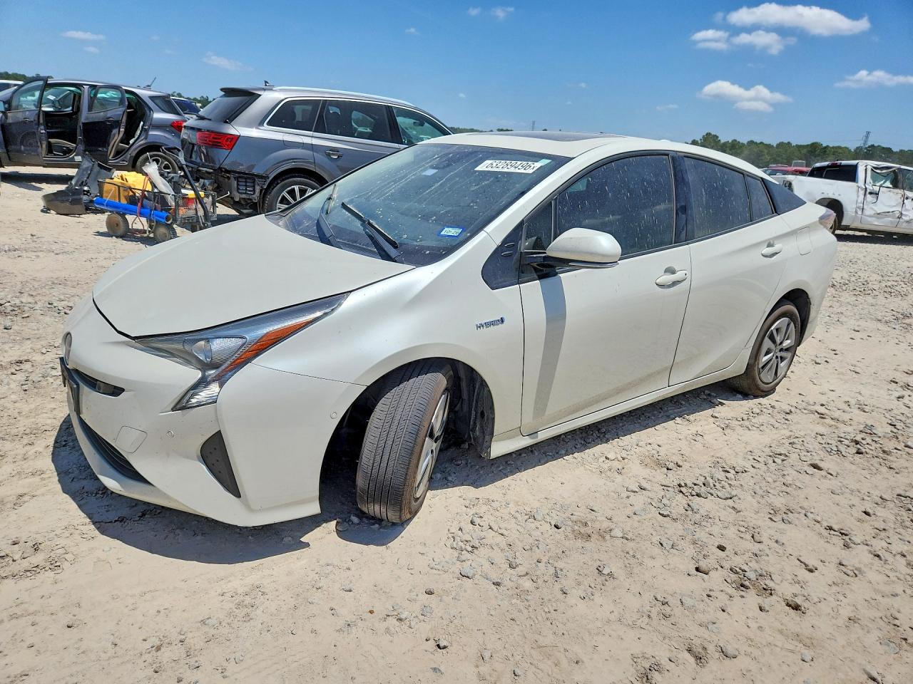 2018 TOYOTA PRIUS FOUR | JTDKARFU4J3547874 | UPCARS