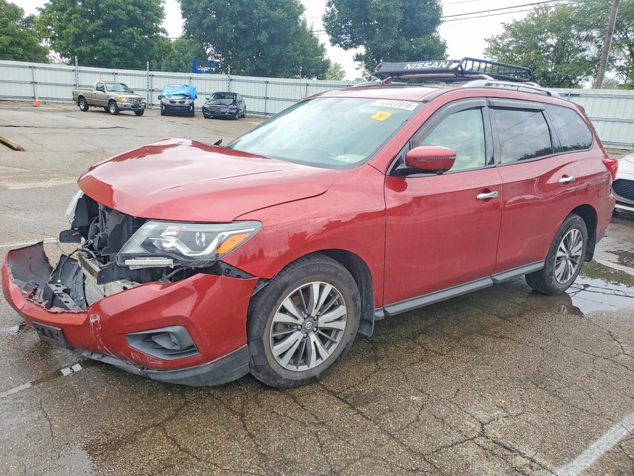 2017 NISSAN PATHFINDER SL | 5N1DR2MM0HC633734 | UPCARS