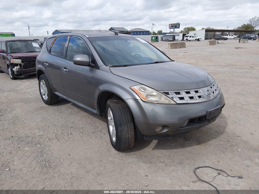 2005 NISSAN MURANO SL | JN8AZ08W75W428689 | UPCARS