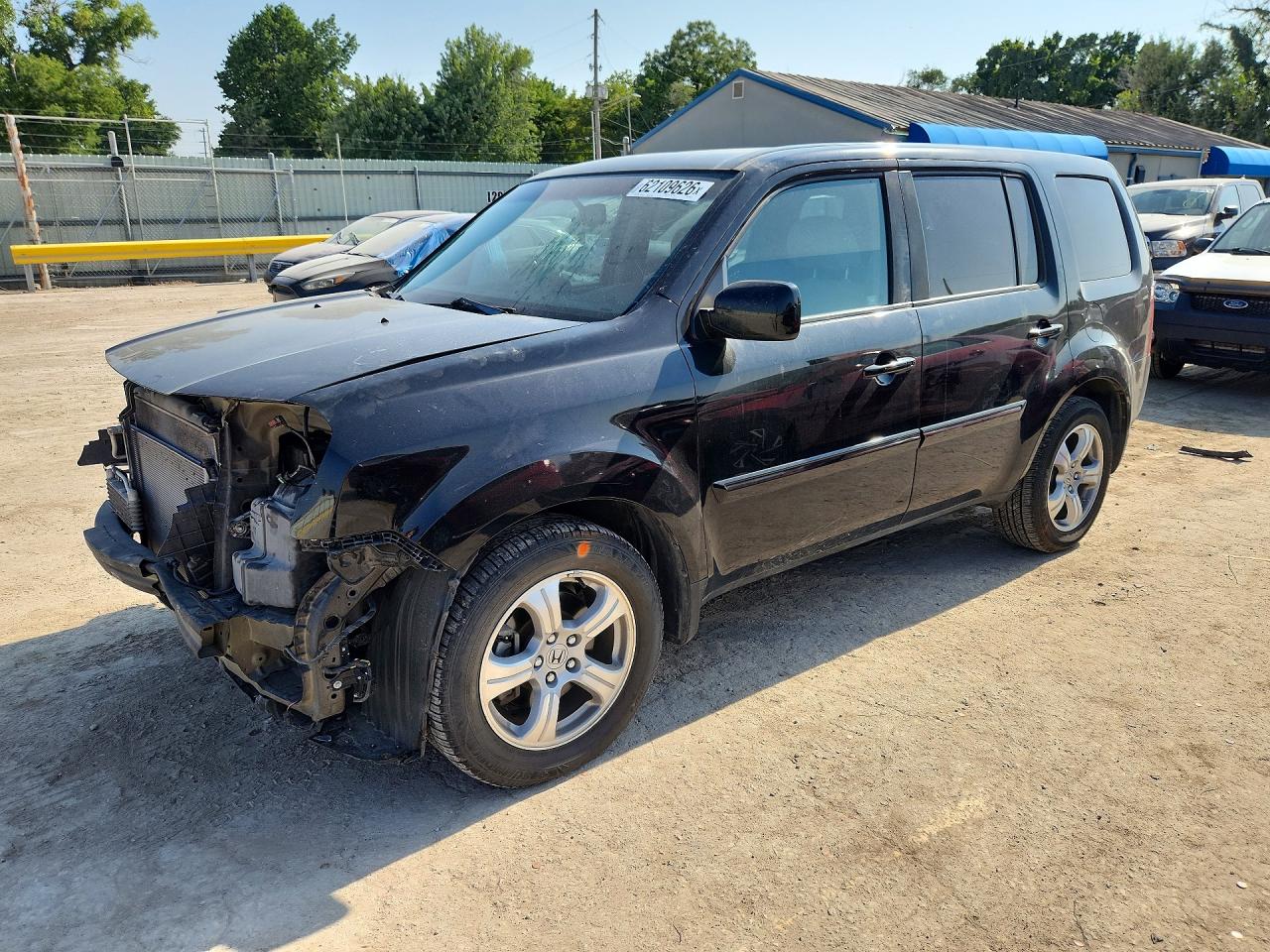 2012 HONDA PILOT EXL | 5FNYF4H53CB069621 | UPCARS