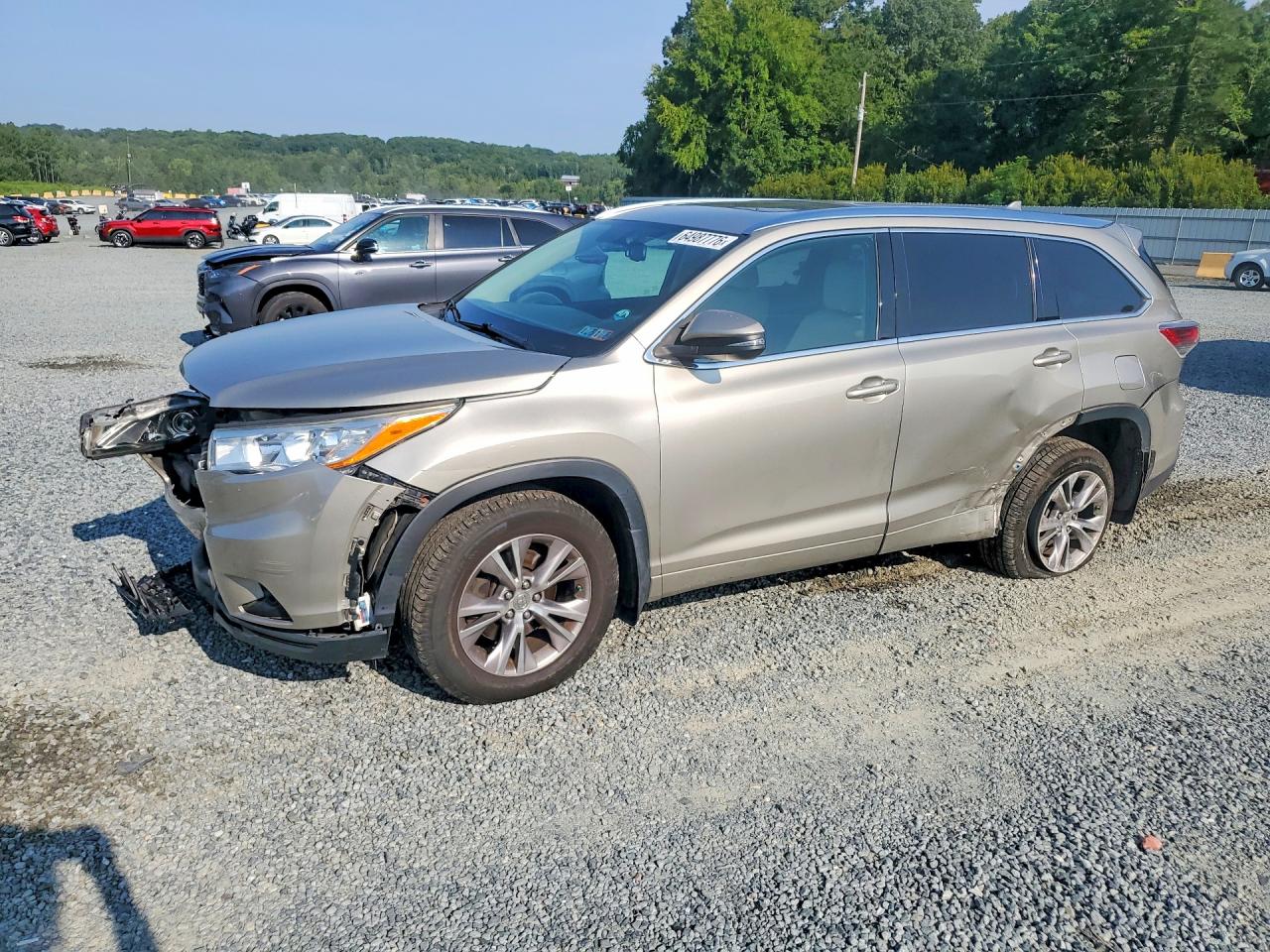 2014 TOYOTA HIGHLANDER XLE | 5TDJKRFH0ES011651 | UPCARS