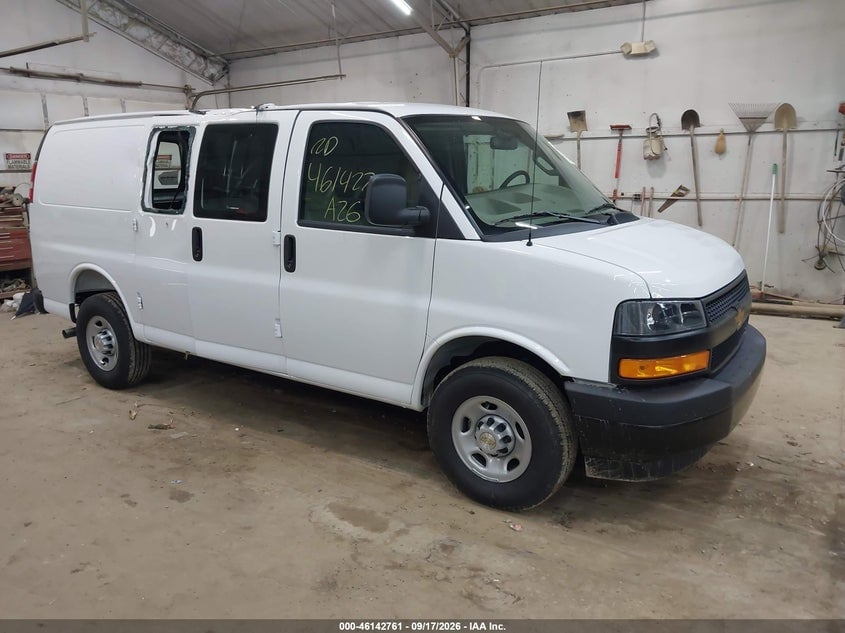 2026 CHEVROLET EXPRESS CARGO 2500 REGULAR WHEELBASE, WT, RWD | 1GCWGAFP3T1283718 | UPCARS