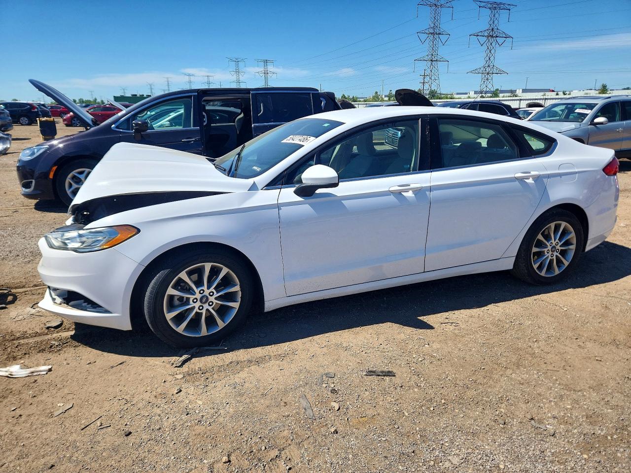 2017 FORD FUSION SE | 3FA6P0H79HR201436 | UPCARS