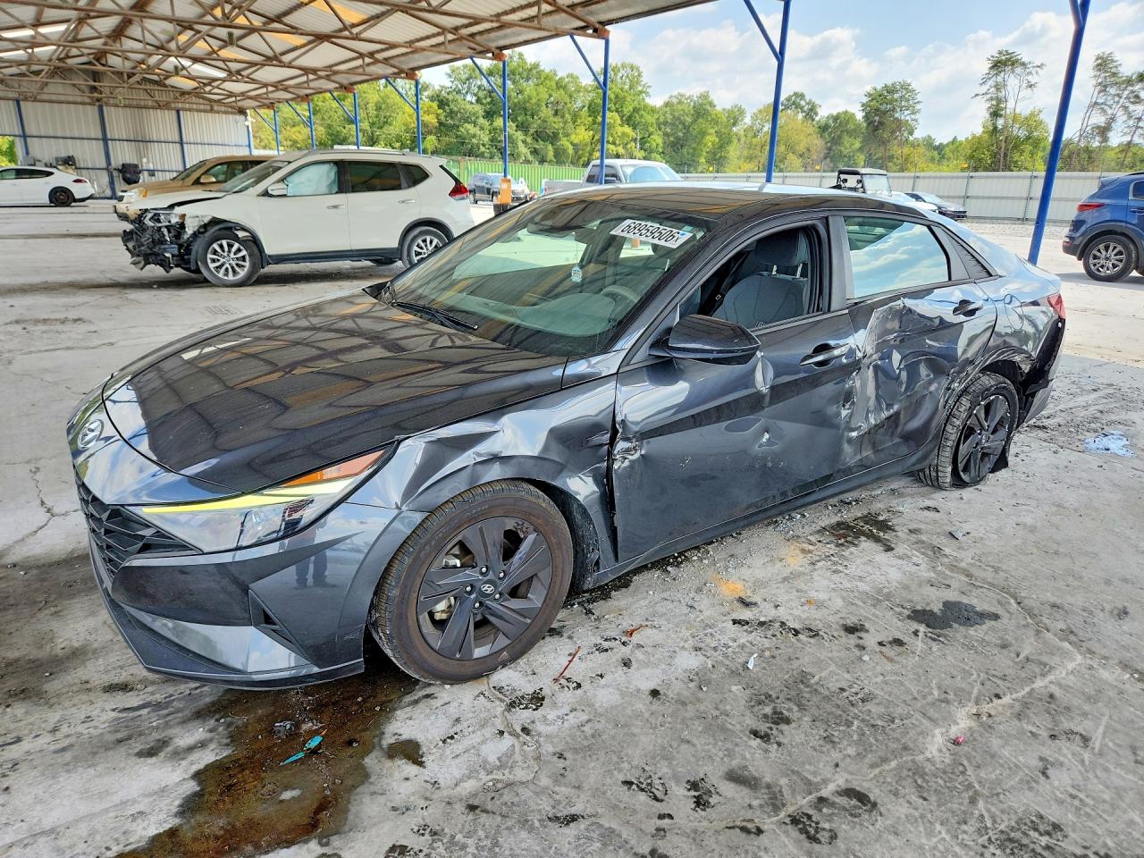 2021 HYUNDAI ELANTRA SEL | 5NPLM4AG9MH022897 | UPCARS