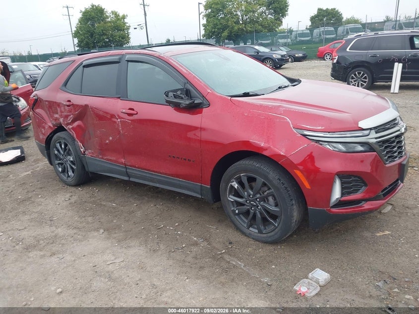 2023 CHEVROLET EQUINOX AWD RS | 3GNAXWEG4PL154725 | UPCARS