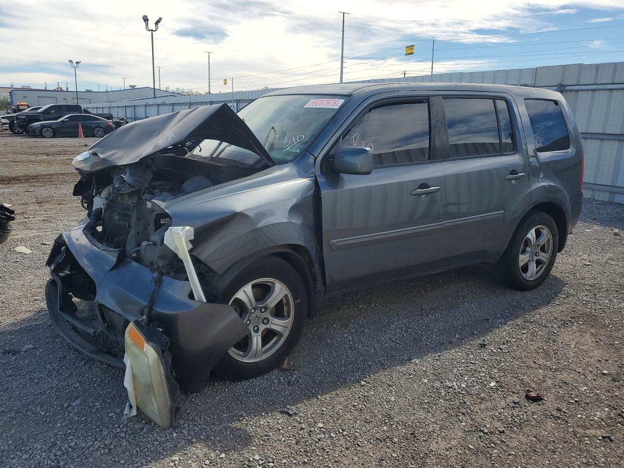 2013 HONDA PILOT EXL | 5FNYF3H54DB007284 | UPCARS