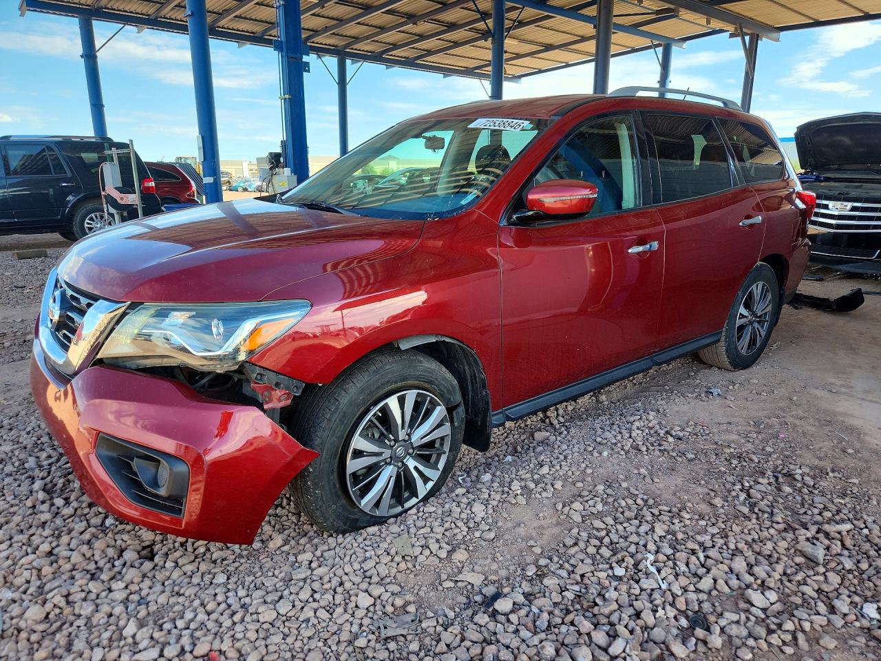2017 NISSAN PATHFINDER S | 5N1DR2MN6HC905048 | UPCARS