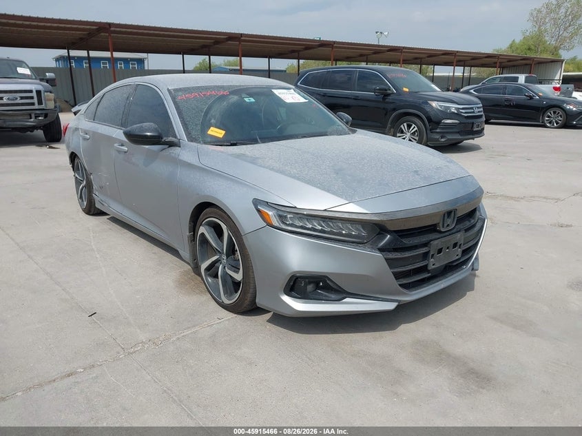 2021 HONDA ACCORD SPORT | 1HGCV1F38MA073818 | UPCARS