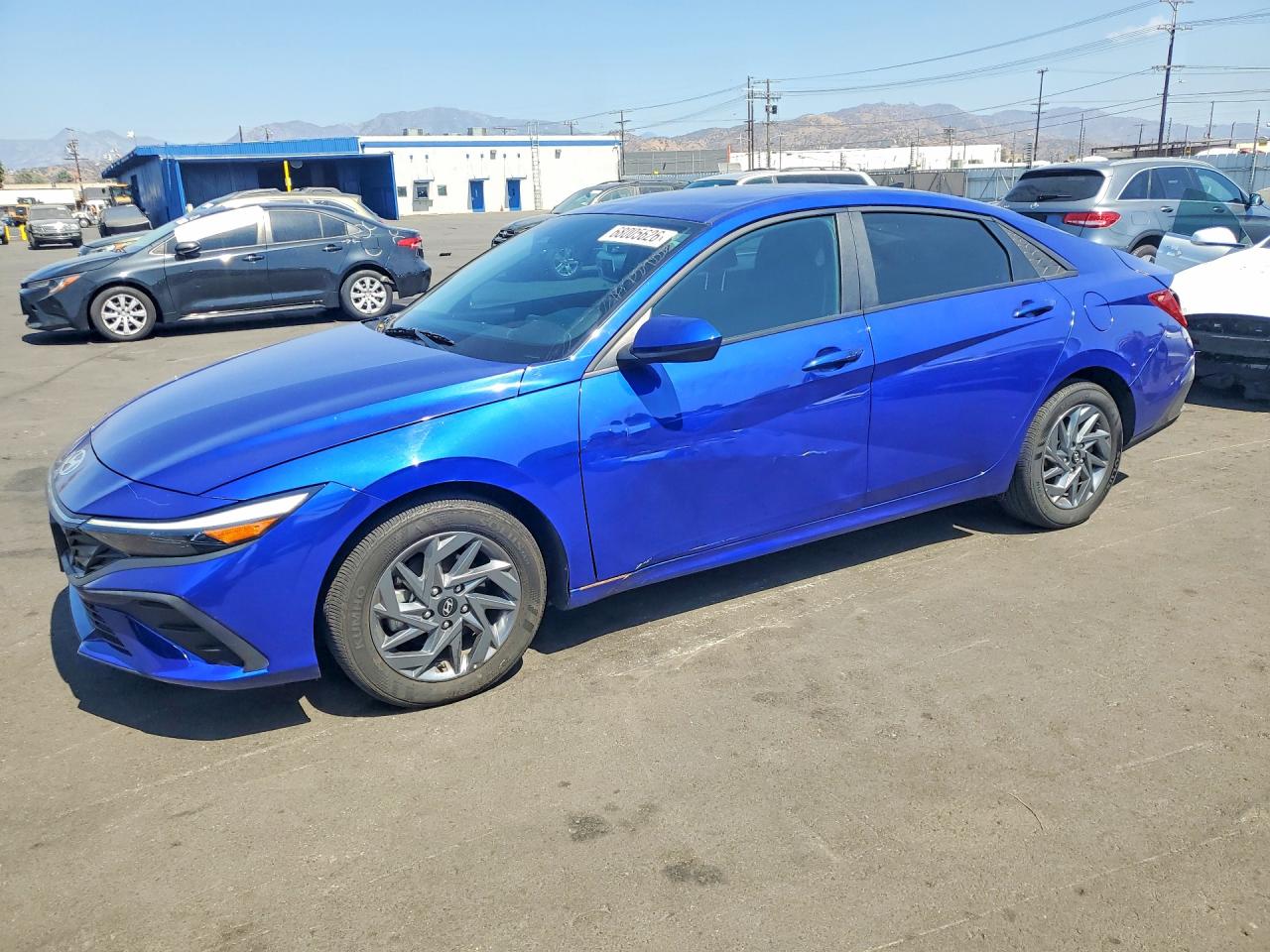 2025 HYUNDAI ELANTRA BLUE | KMHLM4DJ1SU149441 | UPCARS