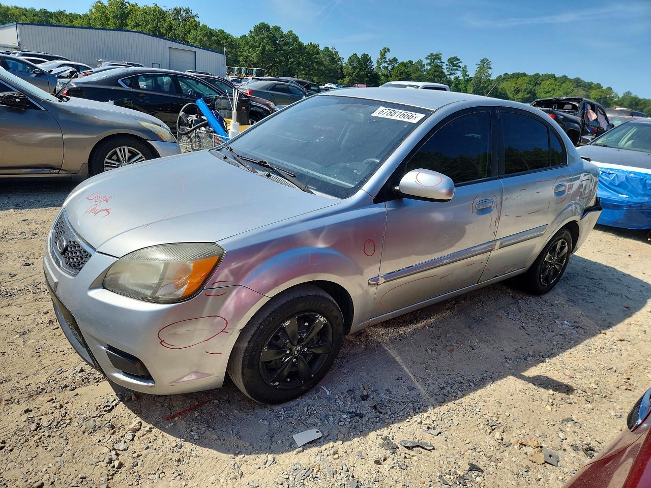 2011 KIA RIO LX | KNADH4A36B6707997 | UPCARS