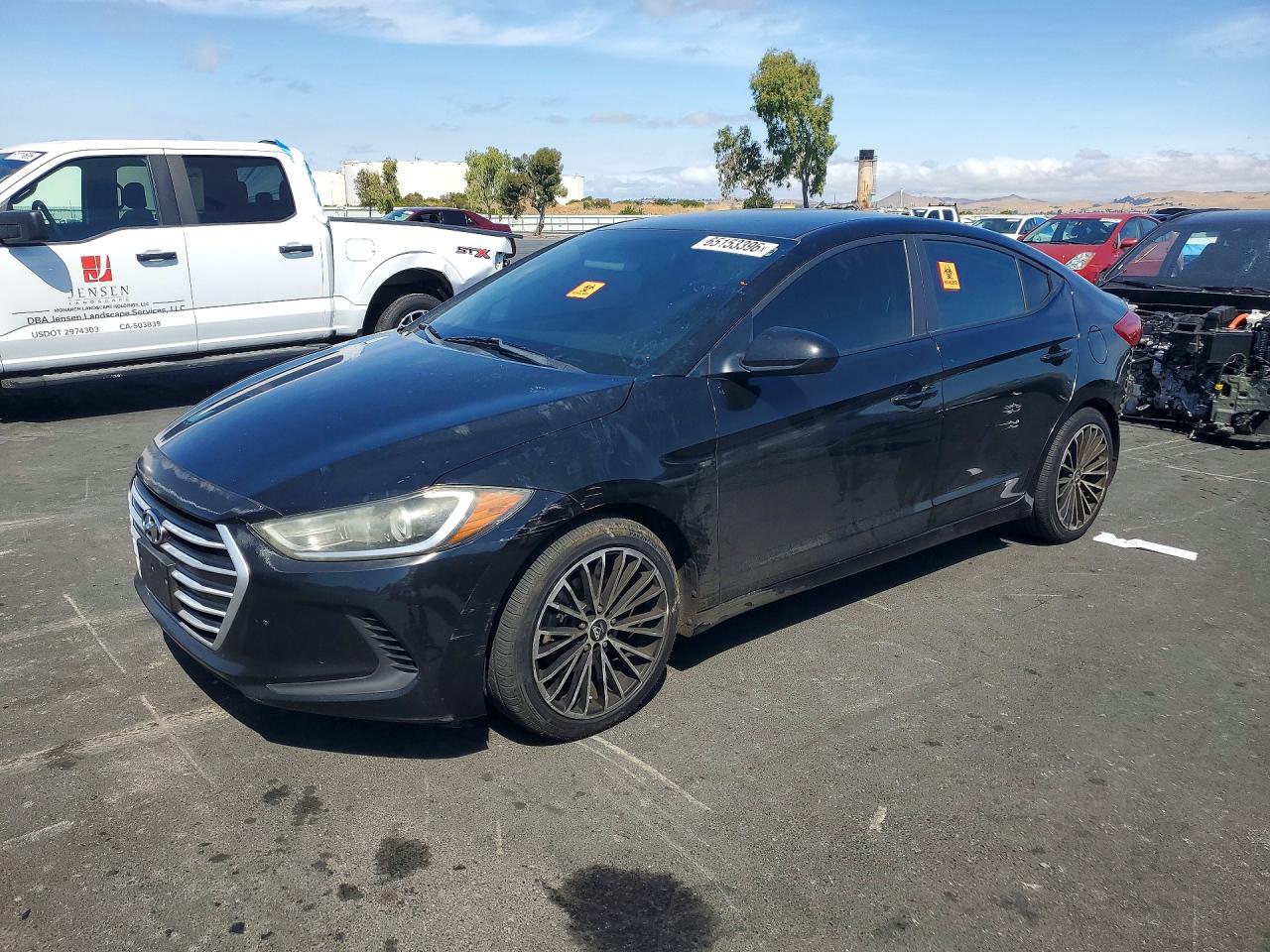 2017 HYUNDAI ELANTRA SE | KMHD74LF4HU173458 | UPCARS