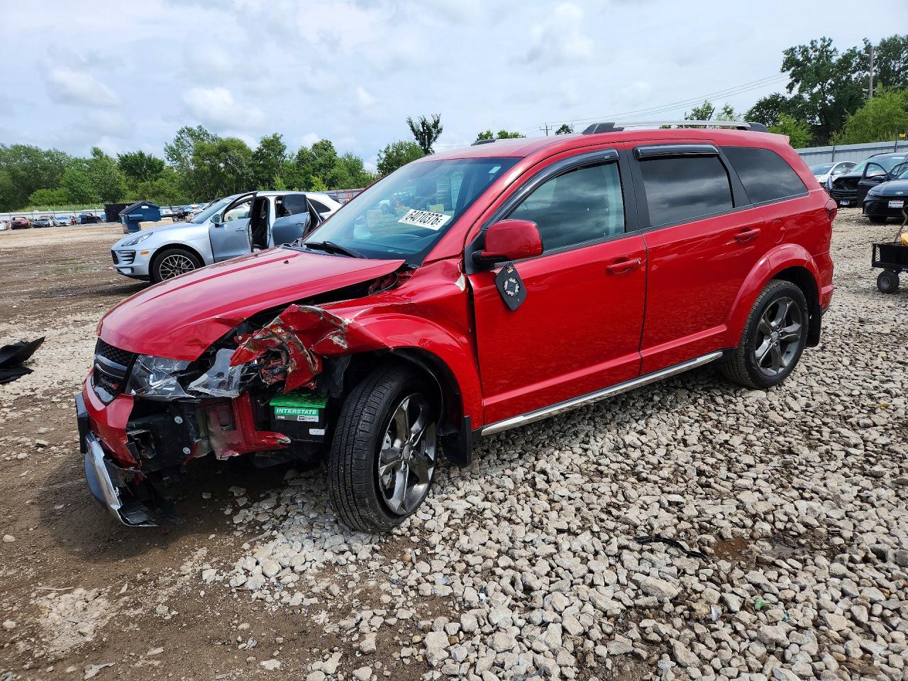2015 DODGE JOURNEY CROSSROAD | 3C4PDCGG2FT553655 | UPCARS