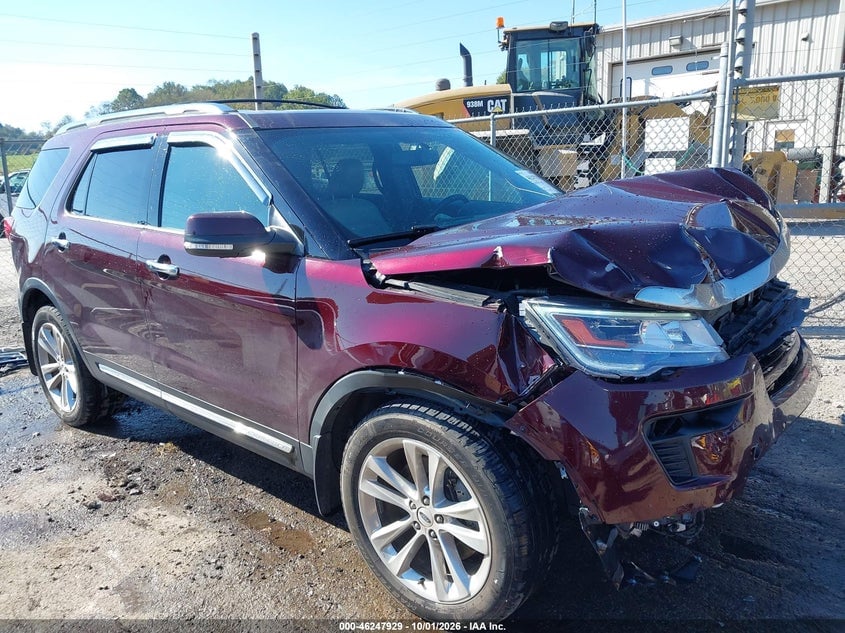 2018 FORD EXPLORER LIMITED | 1FM5K8F8XJGC66724 | UPCARS