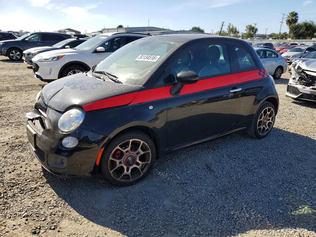 2015 FIAT 500 | 3C3CFFBR5FT508247 | UPCARS