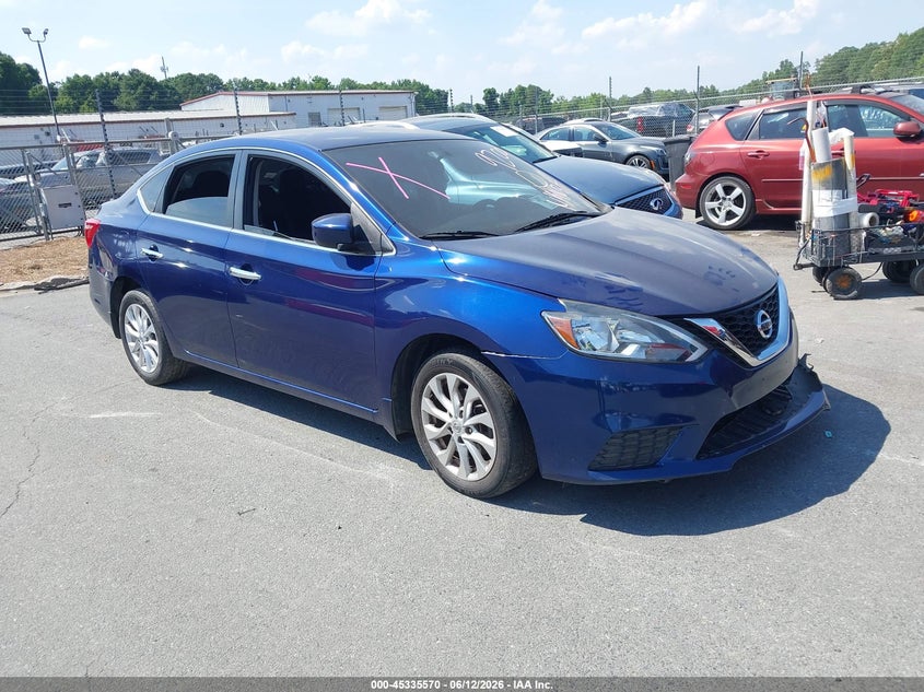 2018 NISSAN SENTRA SV | 3N1AB7AP9JY219200 | UPCARS