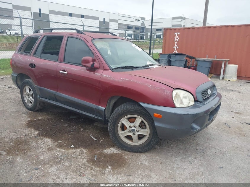 2004 HYUNDAI SANTA FE GLS/LX | KM8SC13E34U577273 | UPCARS