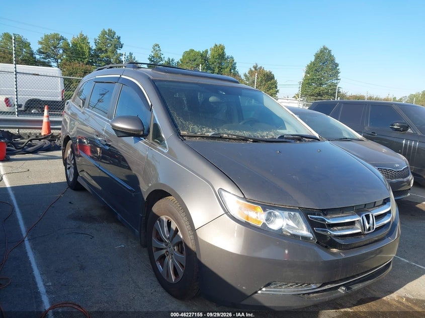 2014 HONDA ODYSSEY EX-L | 5FNRL5H64EB017090 | UPCARS