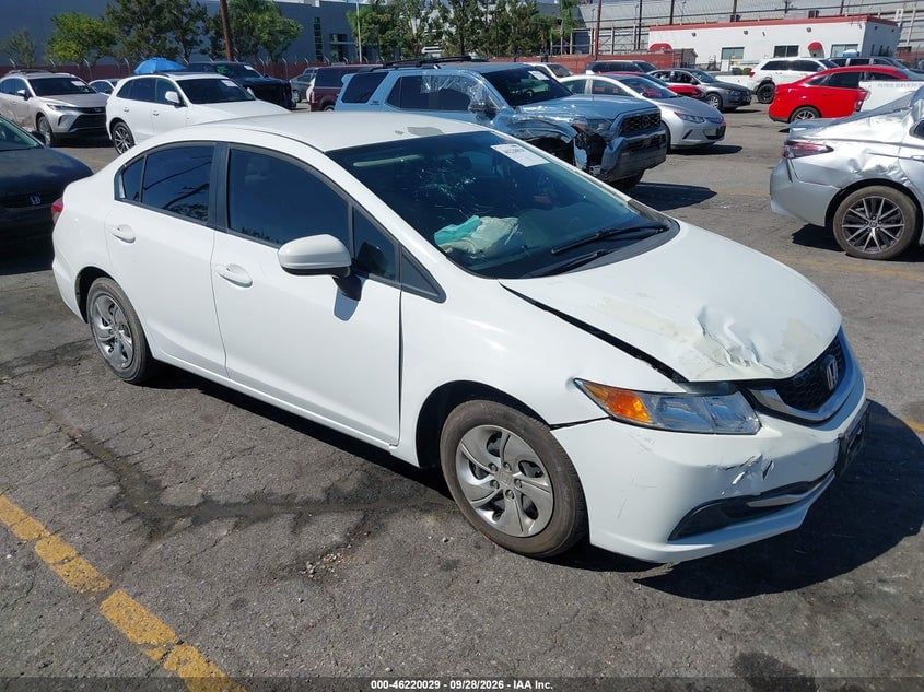 2015 HONDA CIVIC LX | 2HGFB2F53FH543304 | UPCARS