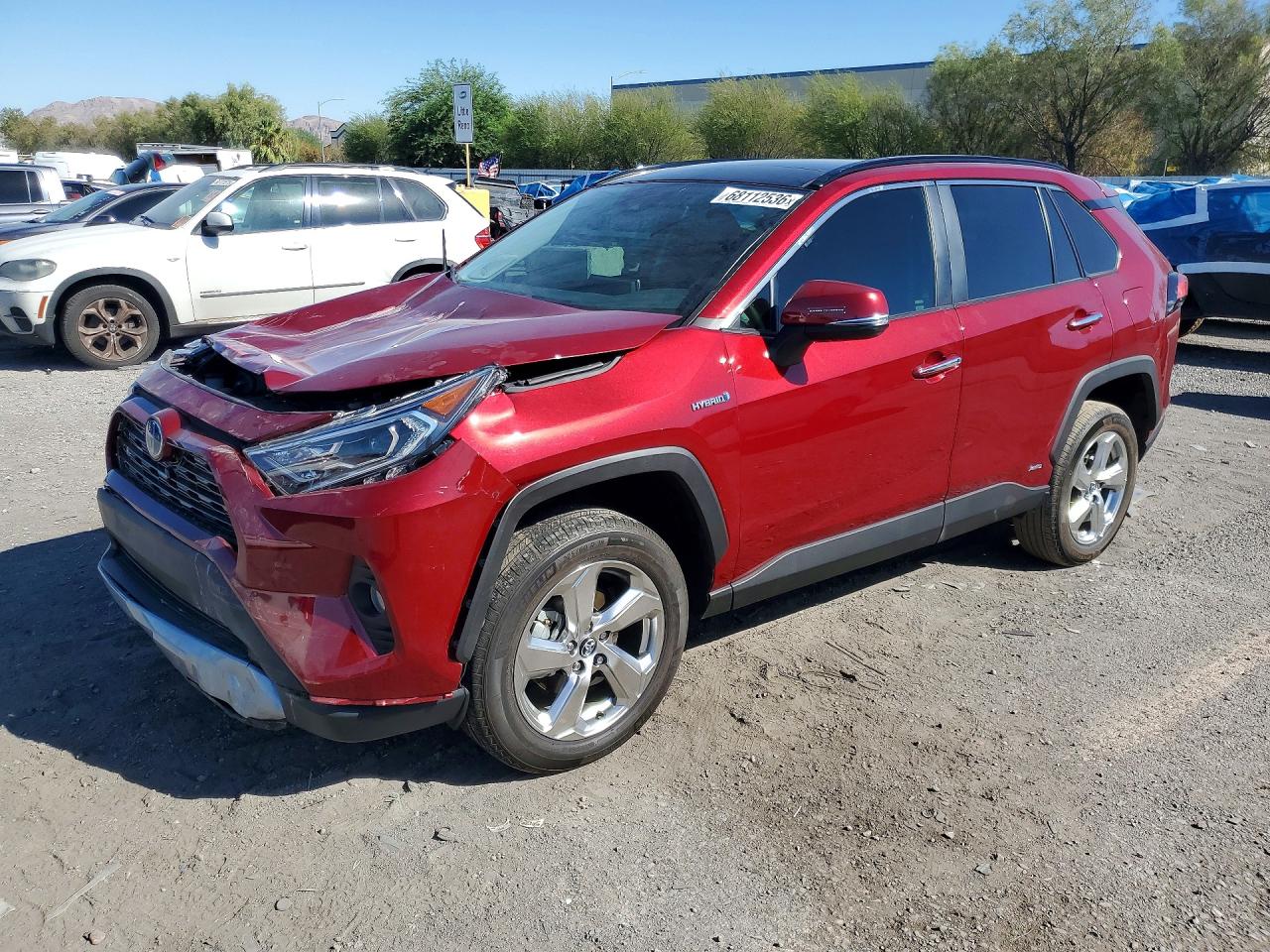 2021 TOYOTA RAV4 LIMITED | 4T3D6RFV5MU027350 | UPCARS